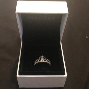 Silver Pandora Princess Ring